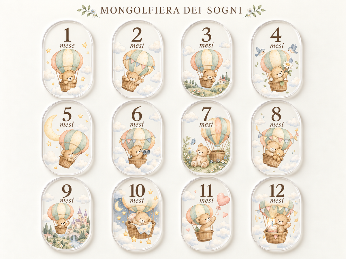 Anteprima illustrativa: Mongolfiera dei sogni